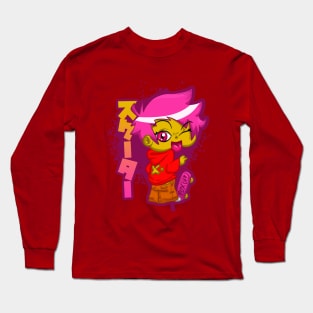 Skater Girl Long Sleeve T-Shirt